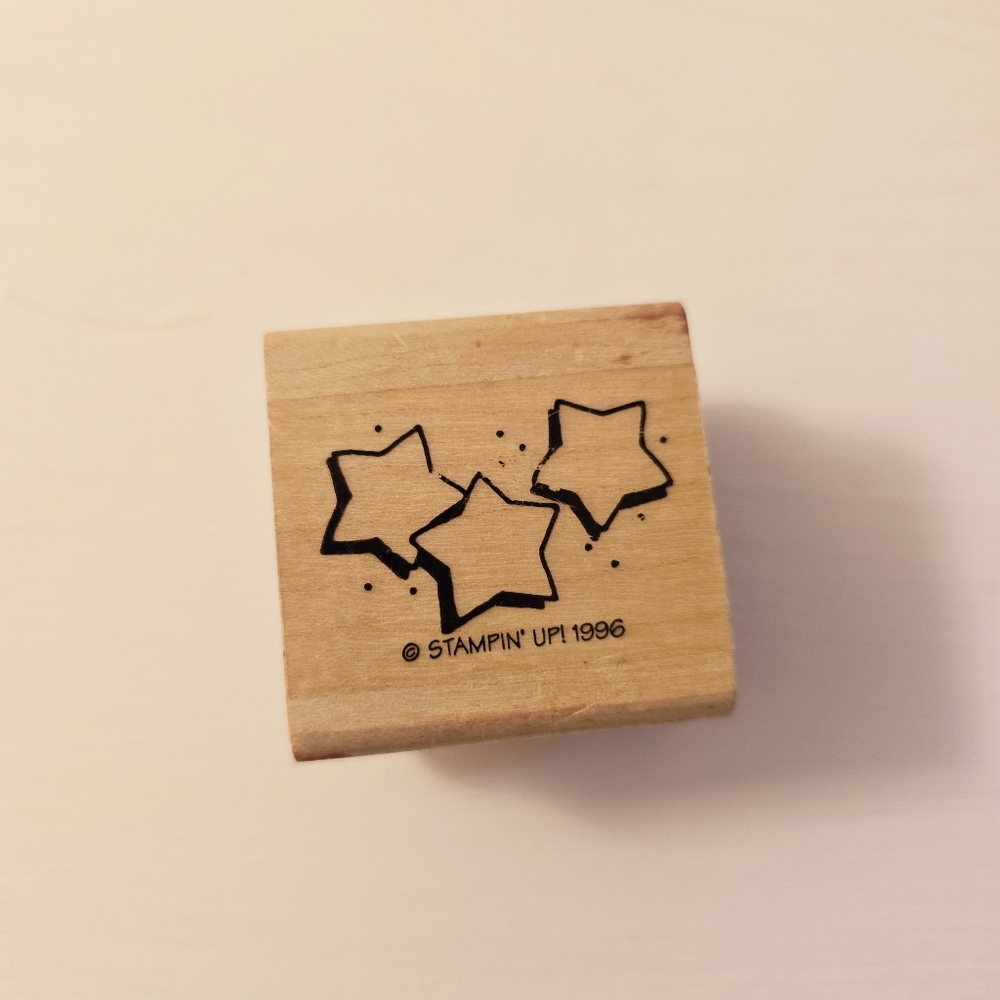 Stampin Up Star Scrapbooking Stamp